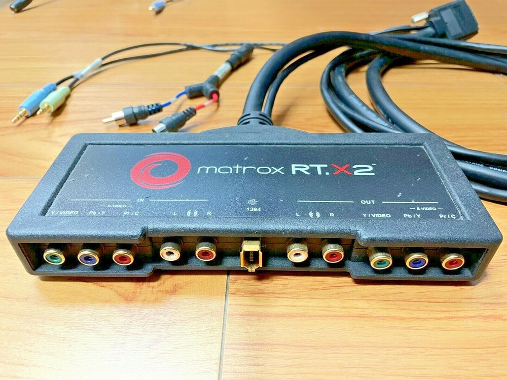 Matrox RT.X2 Breakout Box for Realtime HD Video Editing