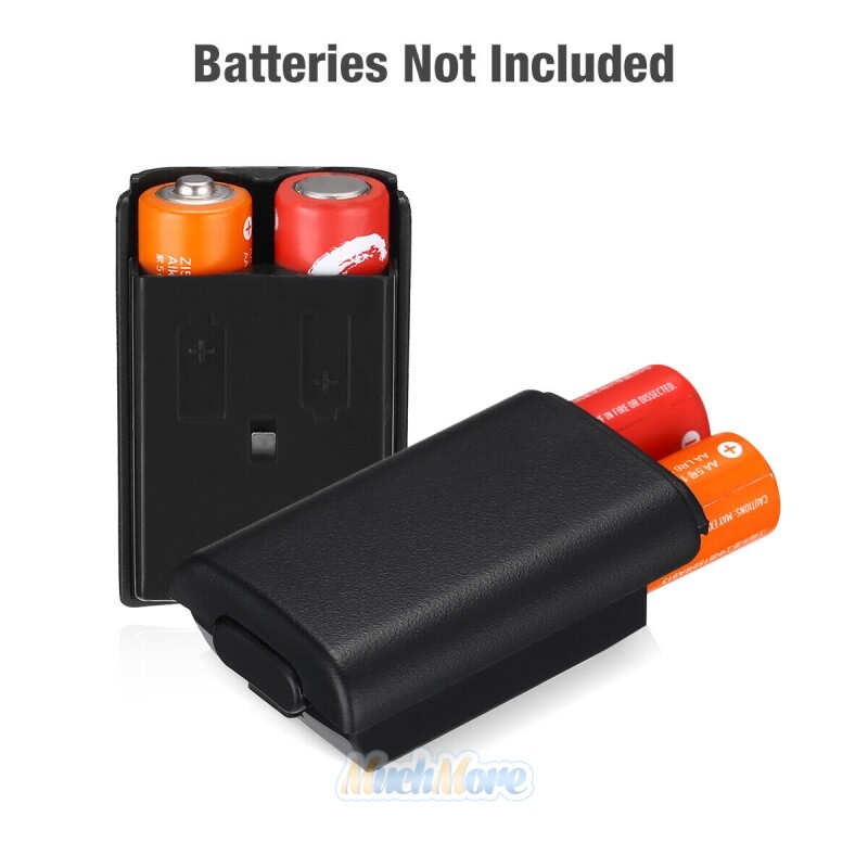 LOT 100X AA Battery Back Cover Case Shell Pack For Xbox 360 Wireless Controller