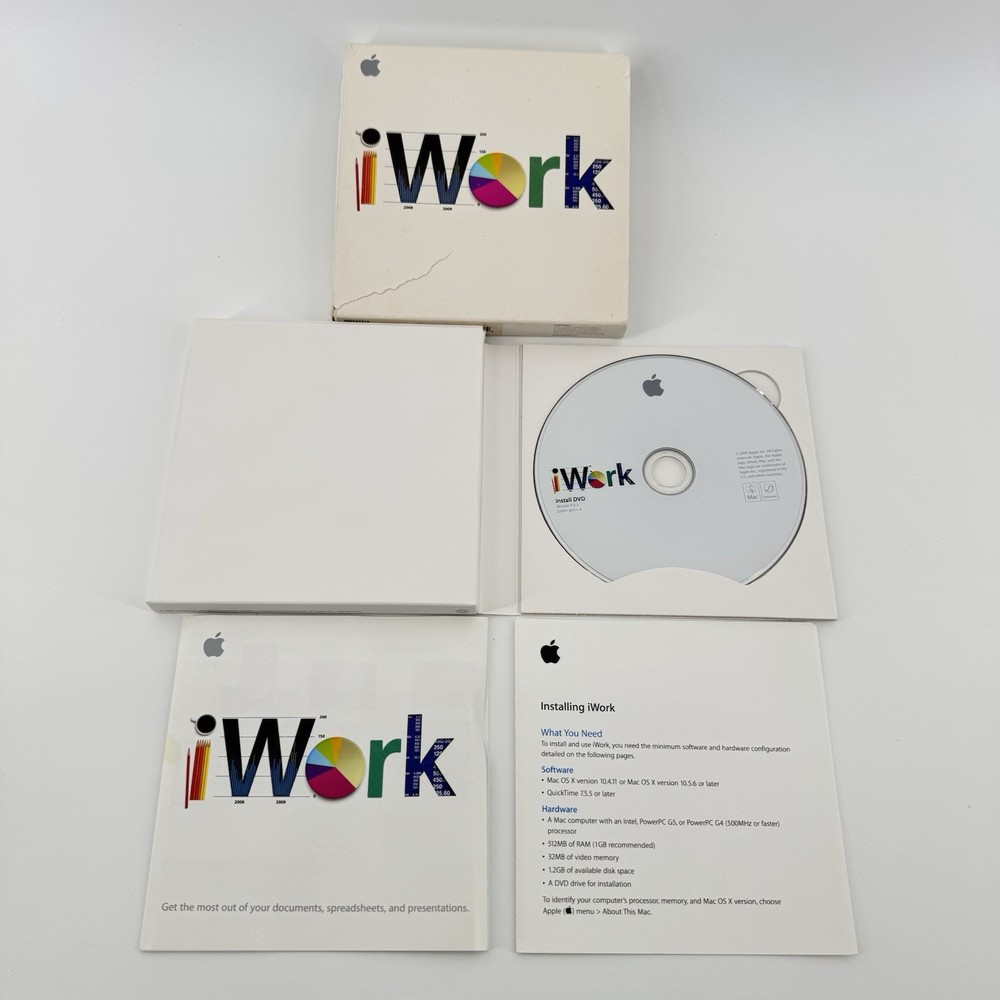 Apple iWork '09 (Retail) - Full Version for Mac MB942Z/A