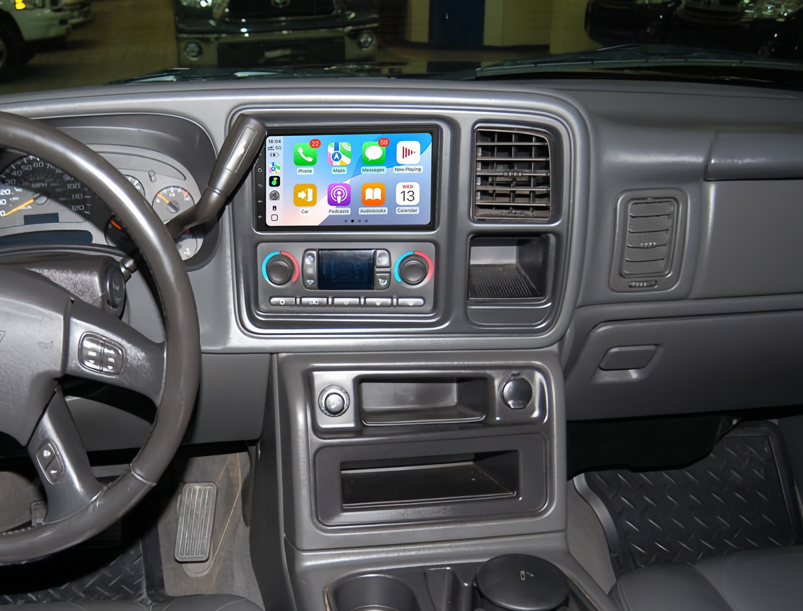 For 2003 2004 2005 2006 Chevy Tahoe Apple Carplay Android 15 Car Stereo Radio