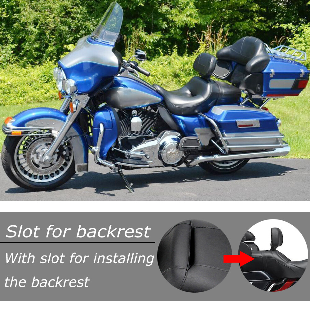 Driver and Passenger Seat For Harley Touring Electra Glide FLHT Ultra 2008-2020