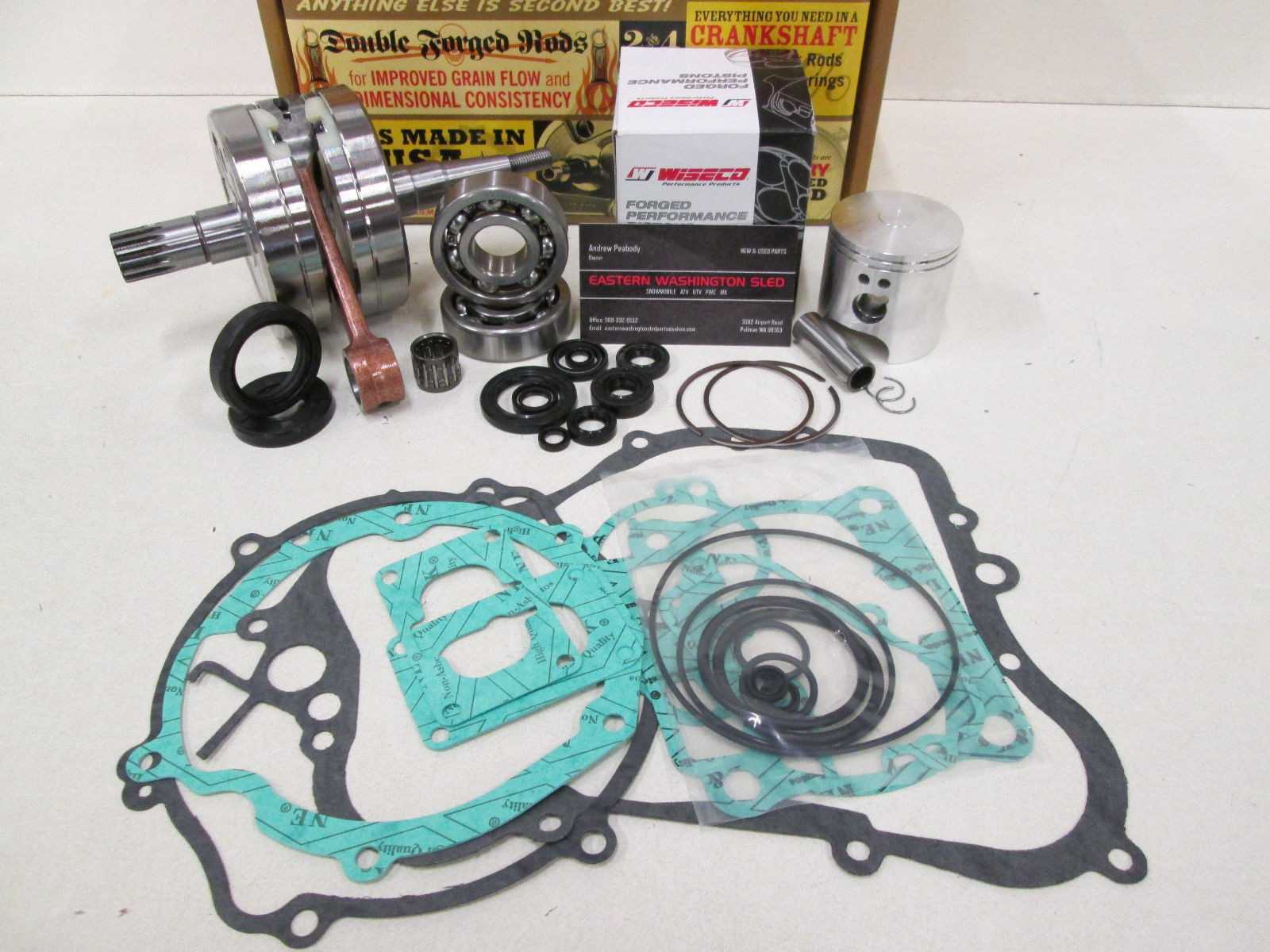 YAMAHA YZ 250 ENGINE REBUILD KIT, CRANKSHAFT, PISTON & GASKETS 2003-2016