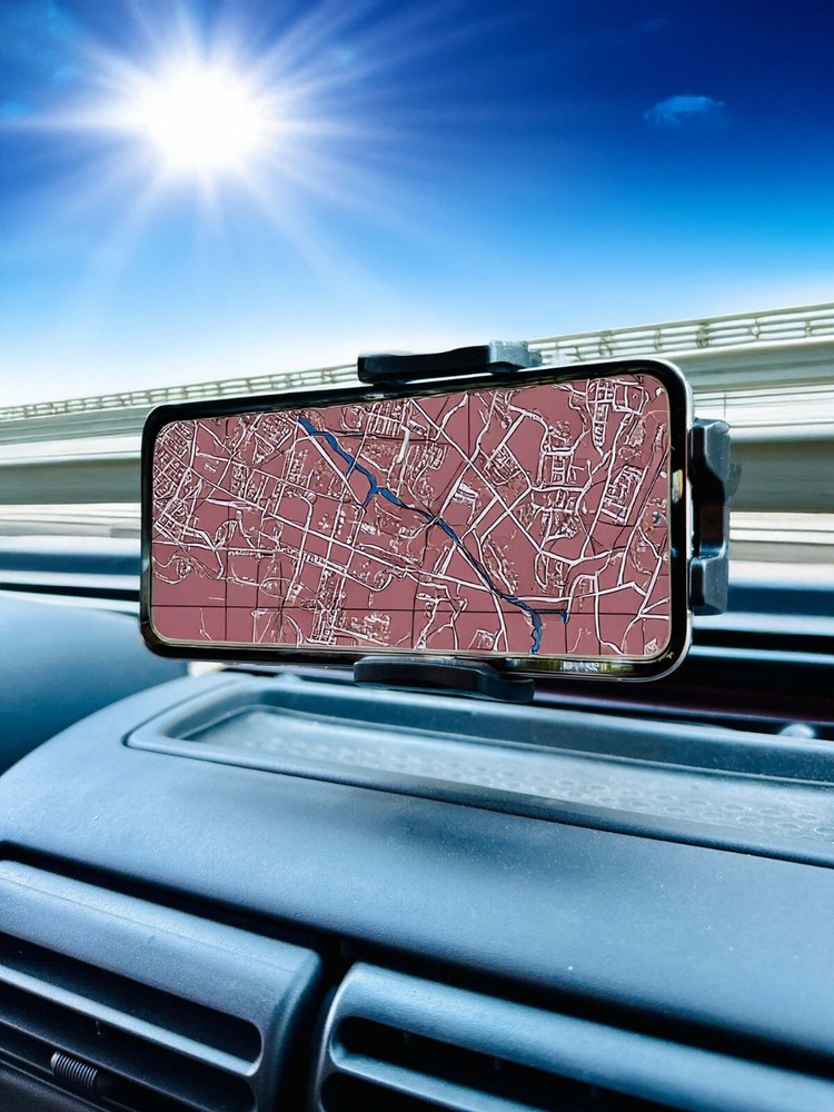 Car Phone Holder with Suction Mount For Android/Iphone