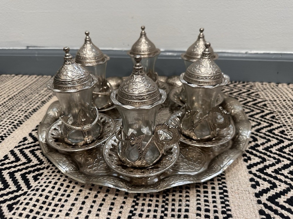Traditional Silver Tea Set for 6