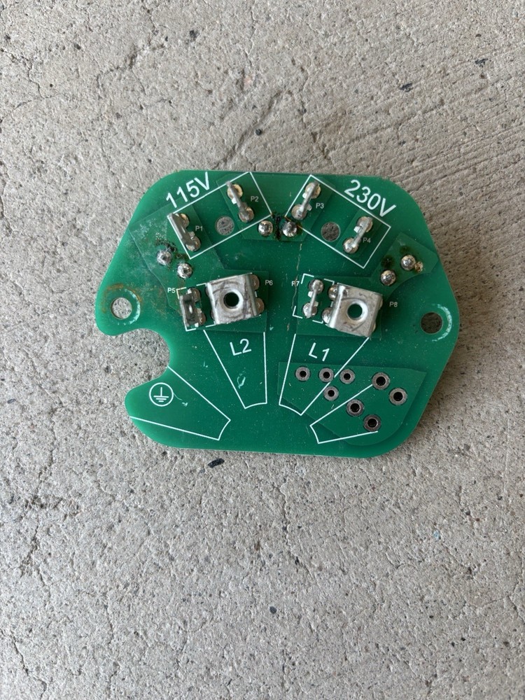 Century Pool motor PCB terminal Board