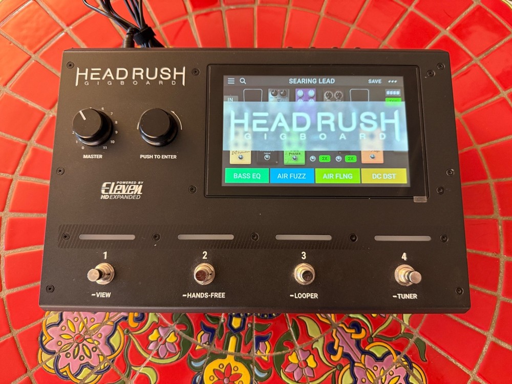 Headrush Gigboard Multi-Effect Unit/Amp Modeler EXCELLENT Condition!
