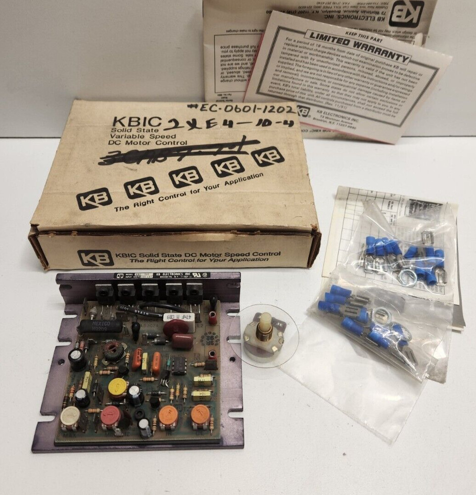 GUARANTEED! KBIC 240V SOLID STATE DC MOTRO SPEED CONTROL KBIC-240