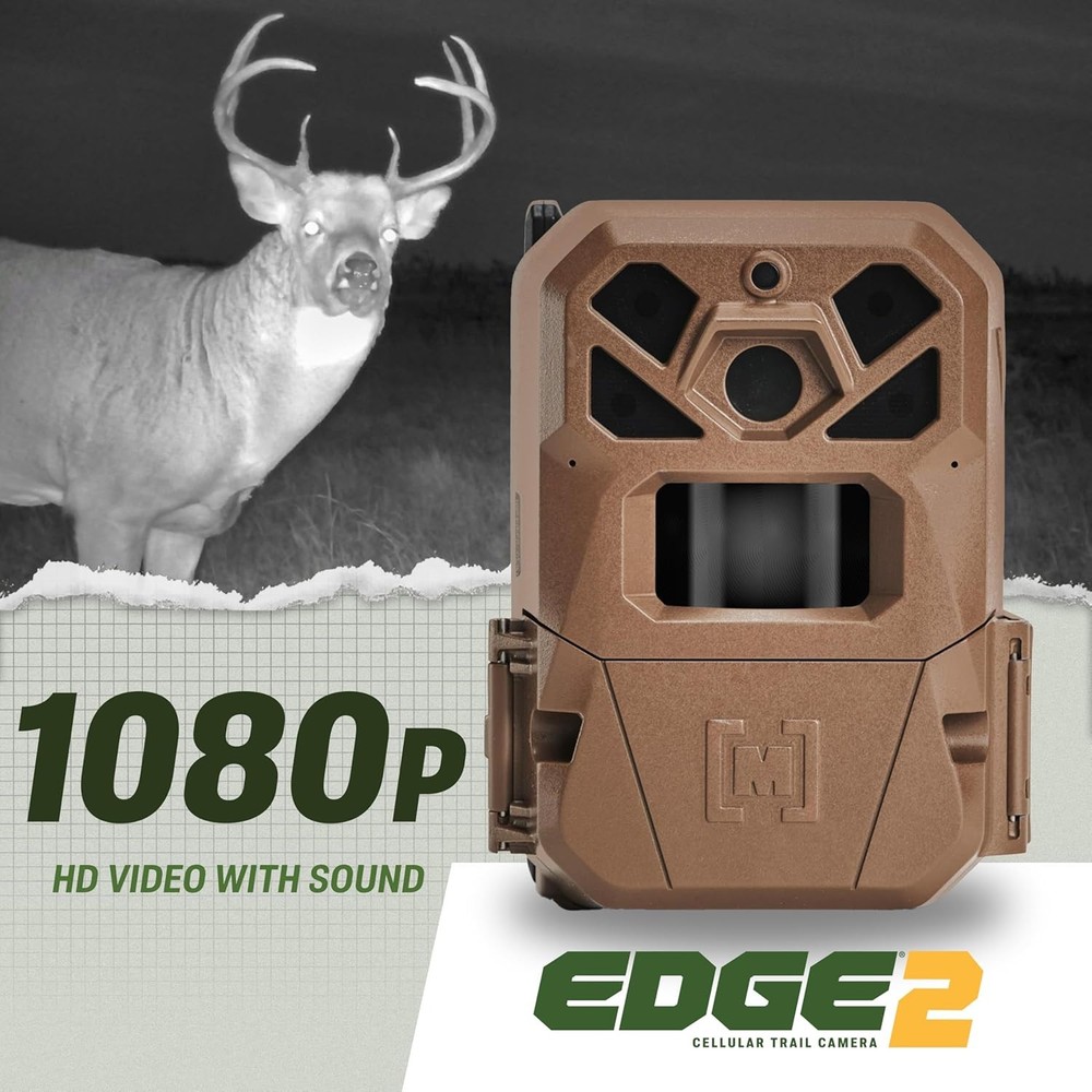Moultrie Mobile Edge 2 Cellular Trail Camera 36MP - Brown - 2 PACK (MMC-14124)™