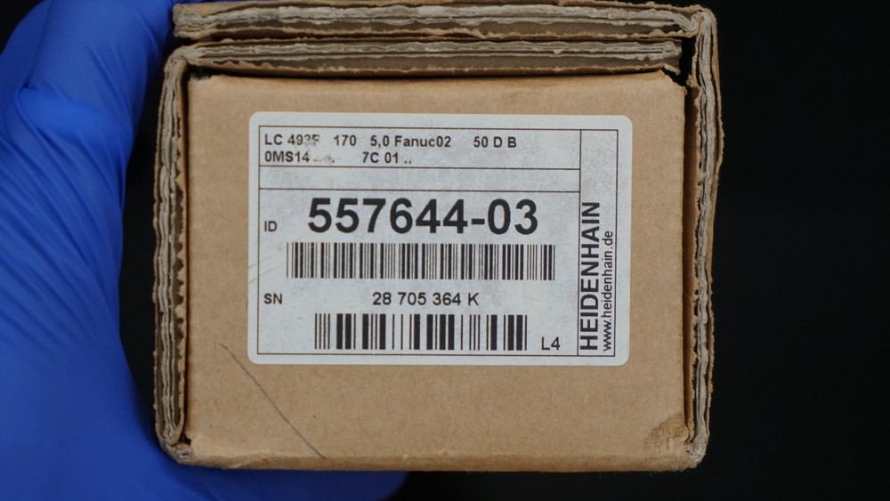 HEIDENHAIN 557644-03 Linear Encoder Scale LC493F, 170mm, 5.0um