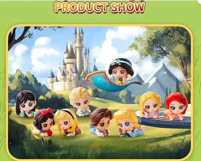 MINISO Disney Princess Afternoon Break Confirmed Blind Box Figure Toy Gift New