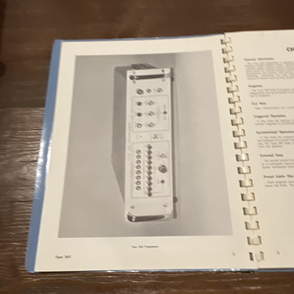 Tektronix Type 262 Programmer Instruction Manual 070-399