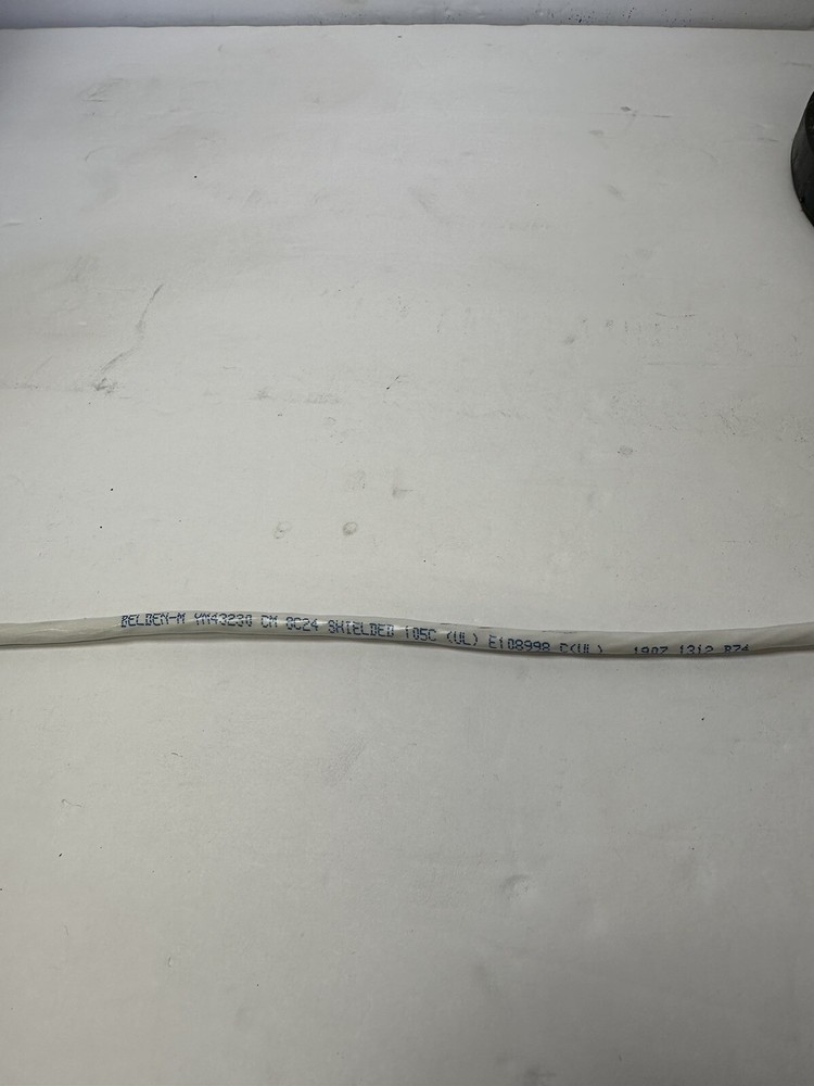 20ft Belden YM 24/8C Conductor  Shielded Computer/Instrumentation Cable White