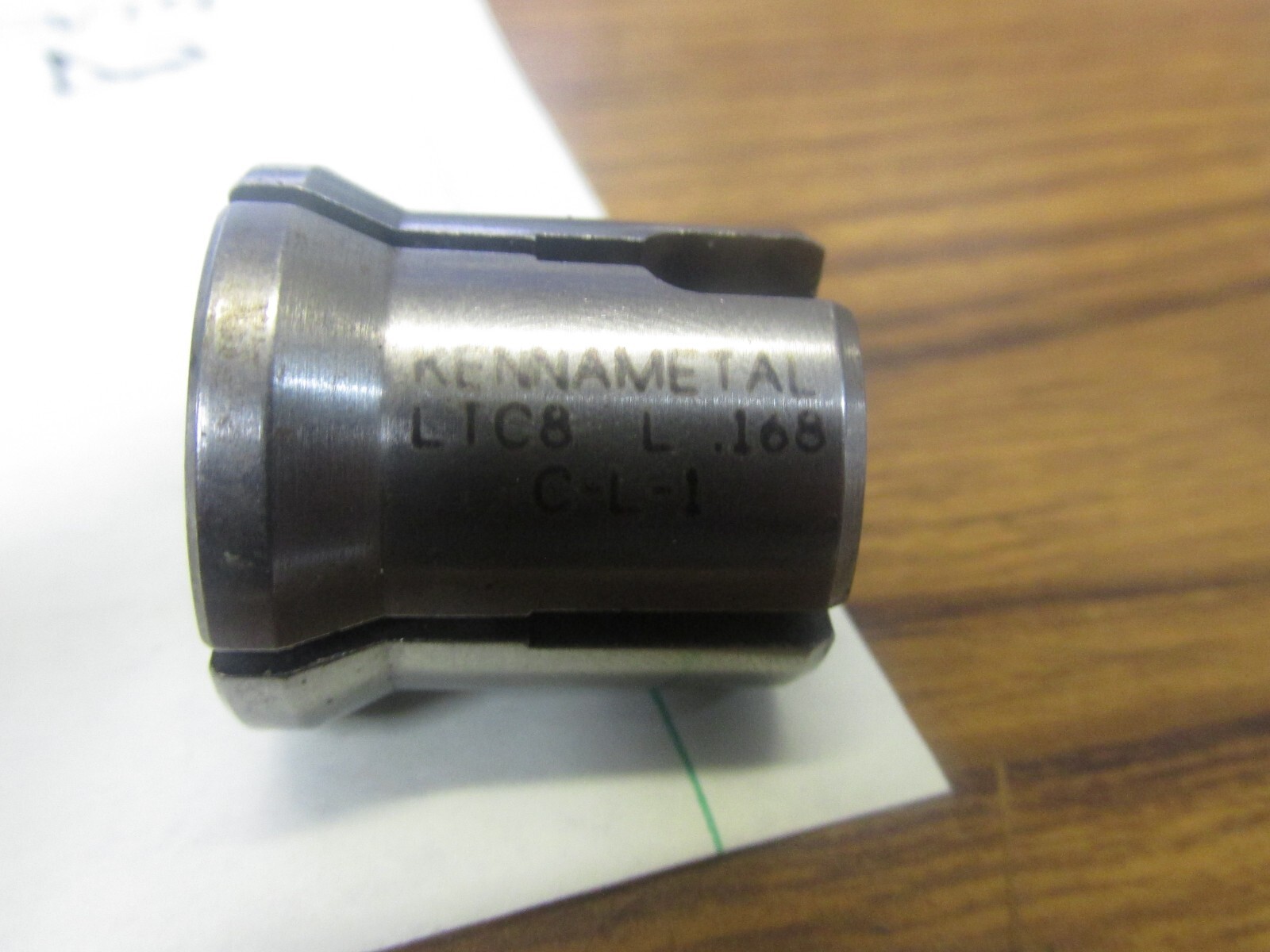 Erickson/Kennametal L Tapping Collet Select Size from Drop Down List