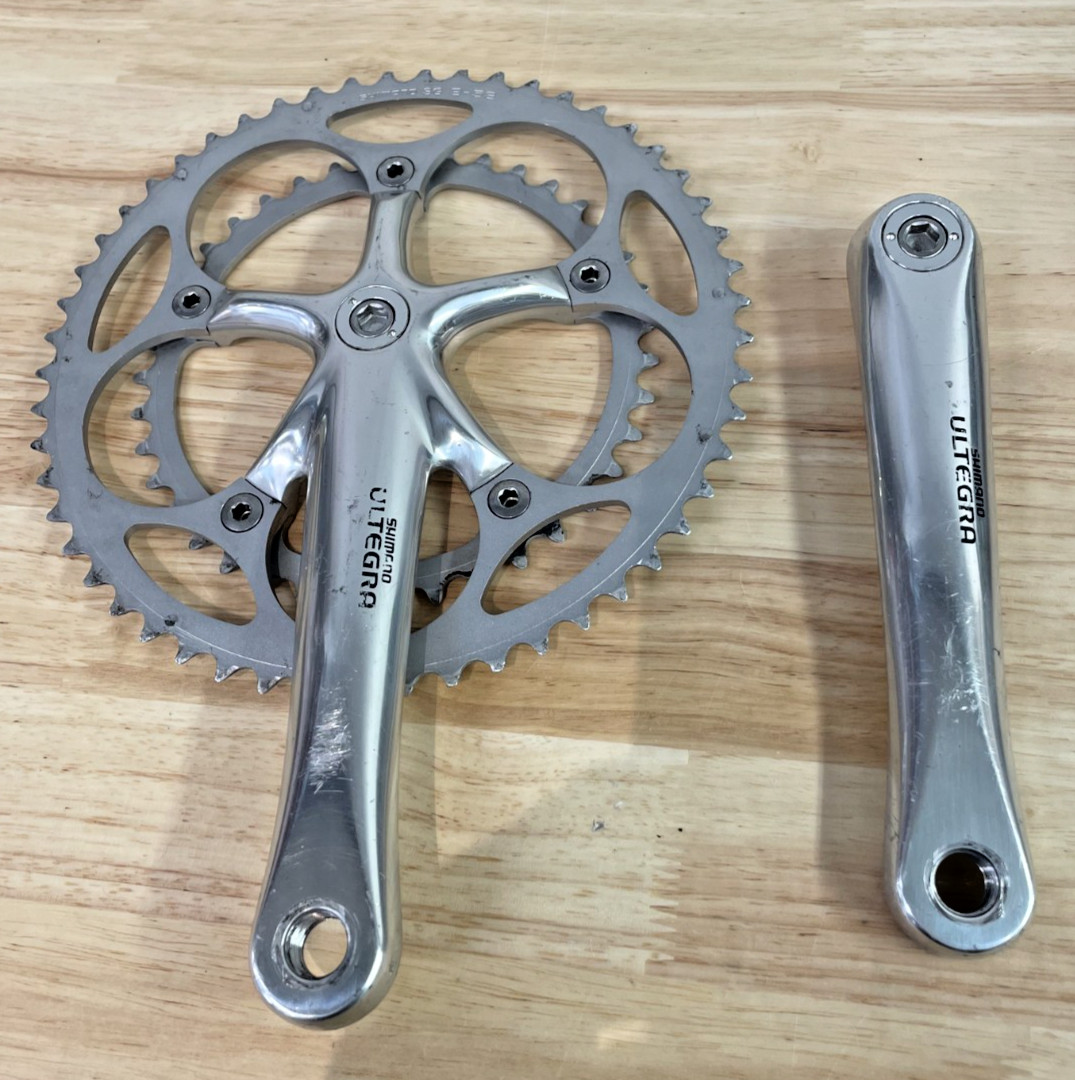 Shimano Ultegra 170mm FC6500 v1 Octalink 53/39T road double crankset 130BCD