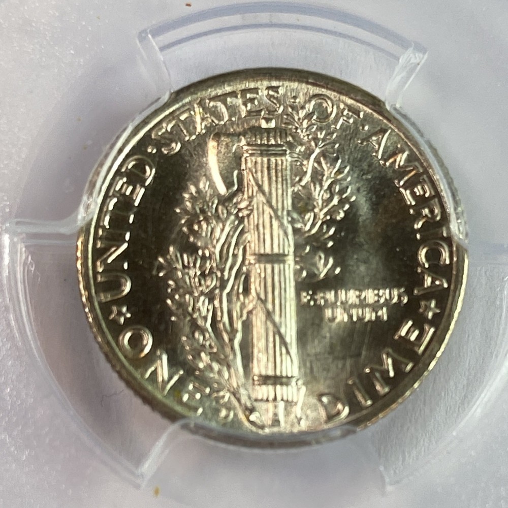1941-D Mercury Dime PCGS MS65FB