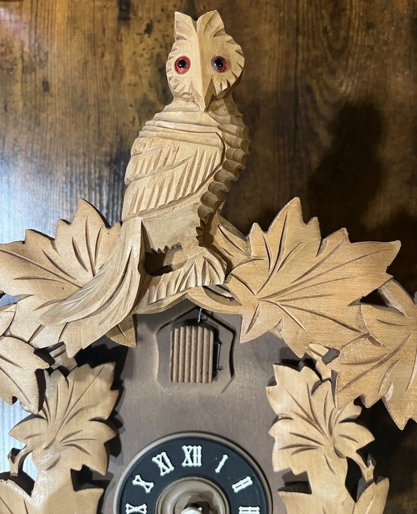 VTG - Cuckoo Clock - 18" - Black Forest - German - Complete!