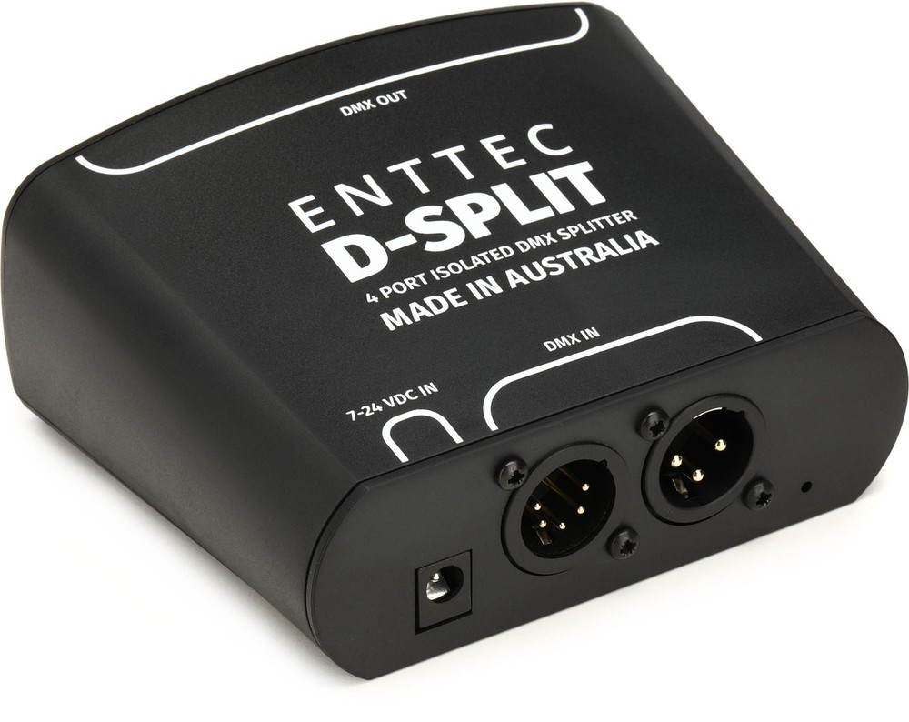ENTTEC D-Split 4-port Isolated DMX Splitter (5-pack) Bundle