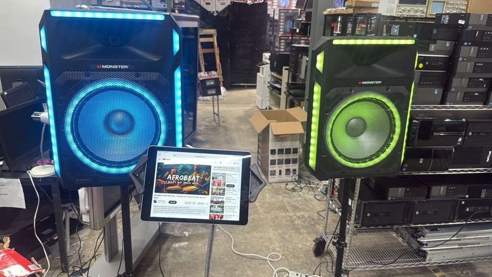 Monster X6 All-in-One PA Bluetooth Speaker System