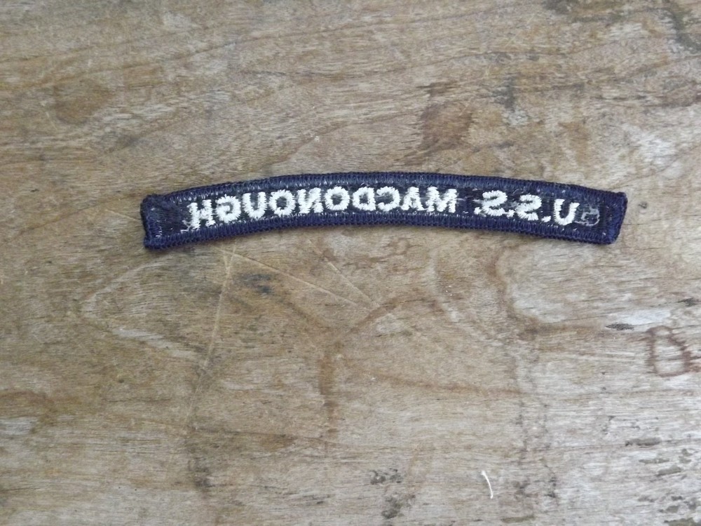 Navy U.S.S. MACDONOUGH Tab - INV# C1544