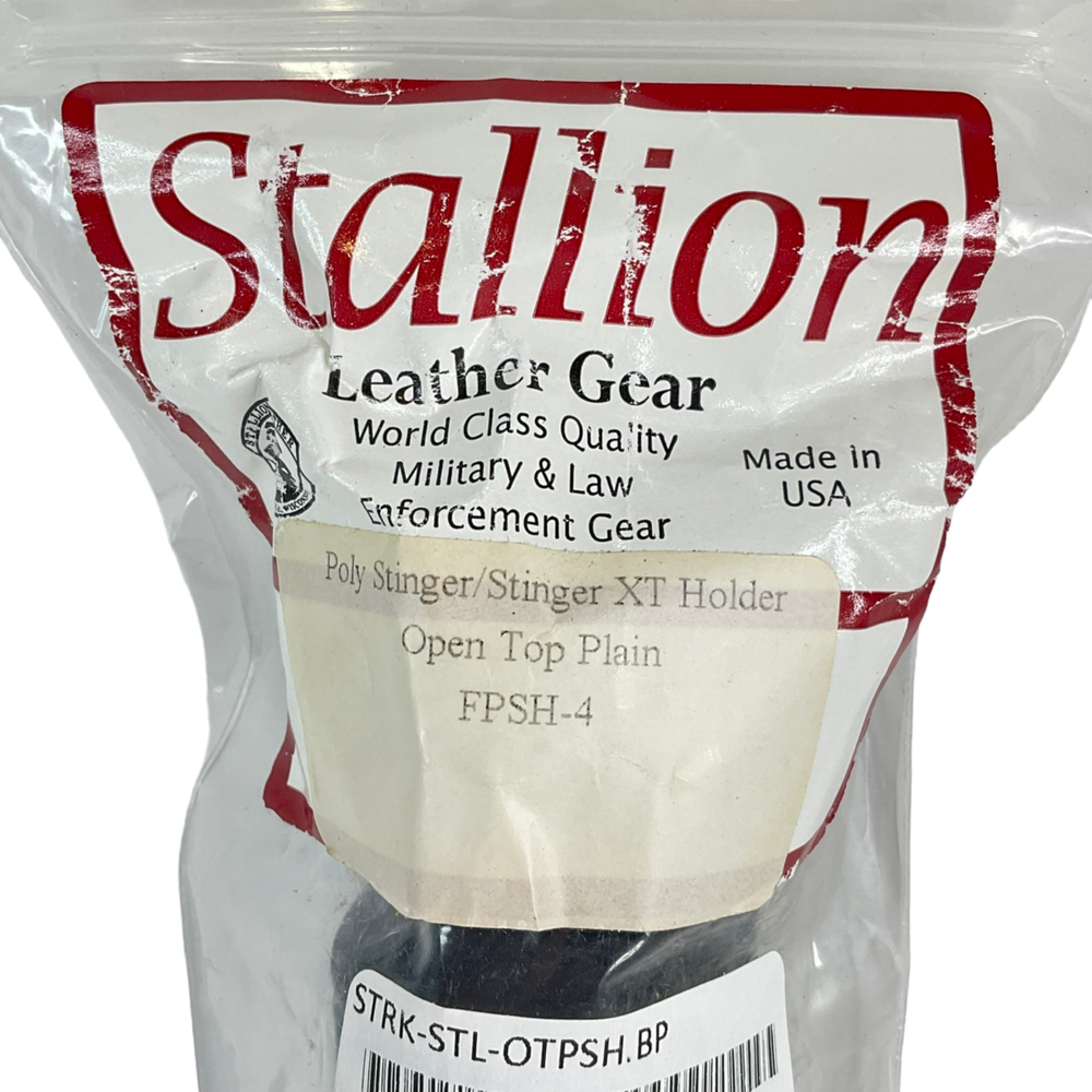 Stallion Flashlight Holder FPSH-4 Poly Stinger & XT Open Top Plain