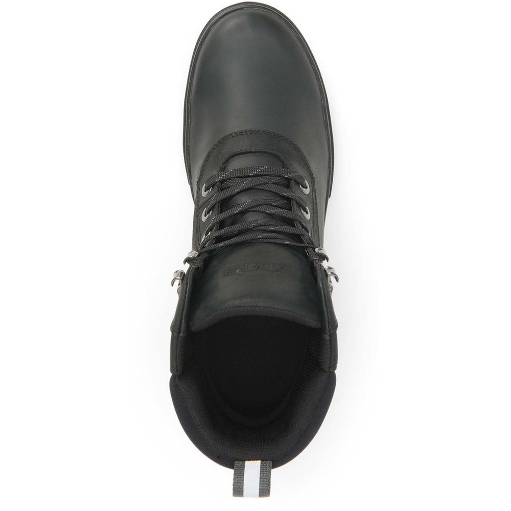 XTRATUF BLACK LEATHER ANKLE DECK