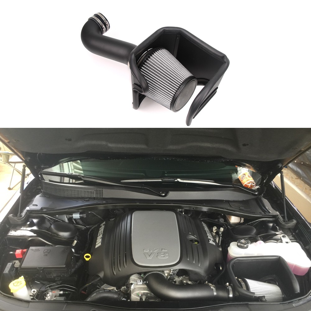 Cold Air Intake System Kit For 300C Charger Challenger 2011-2017 5.7L High Flow