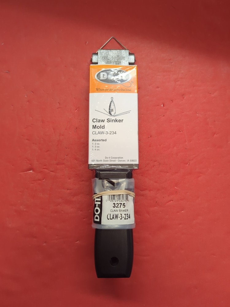 3275-CLAW SINKER MOLD-CLAW-3-234