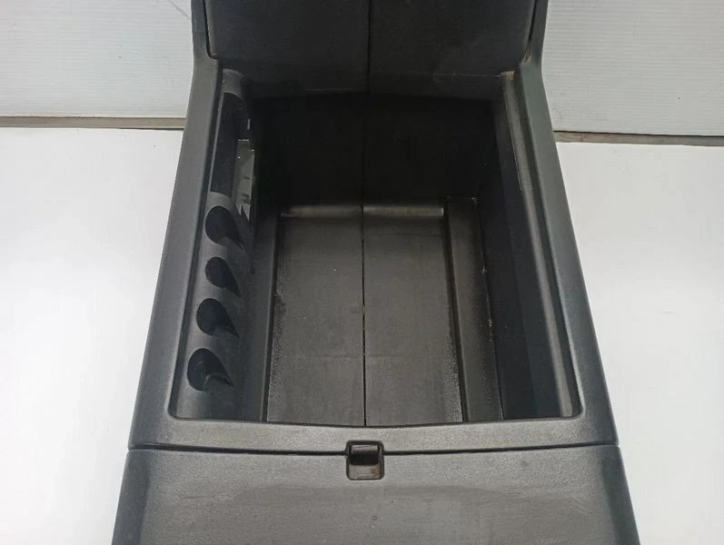 2011-2014 Ford F150 Front Floor Center Console Complete Column Shift Gray OEM