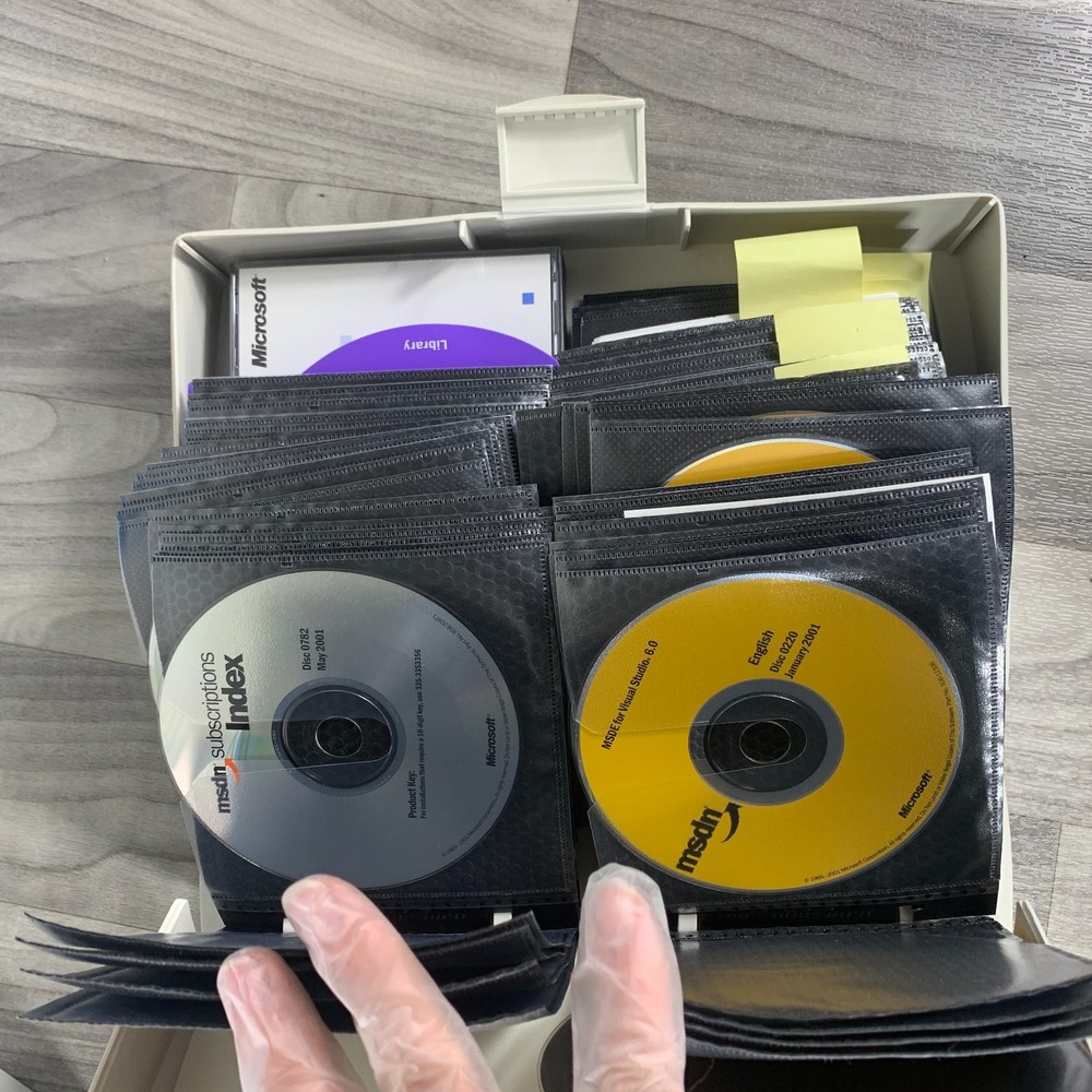 MSDN Microsoft Developer Jan 2001 Release Platforms Windows Library Studio Disks