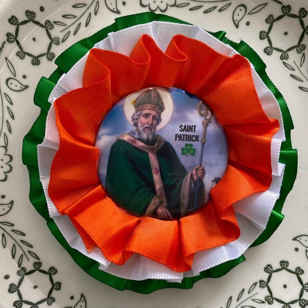 St. Patrick's Rosette/Pin