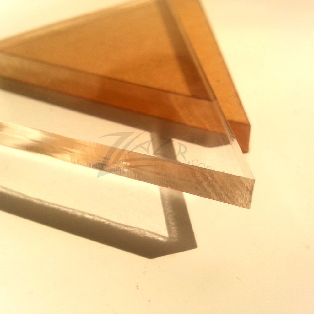 (100) 3"x1/4" THICK TRIANGLES Equilateral Clear Acrylic Shape Plexiglas Plastic