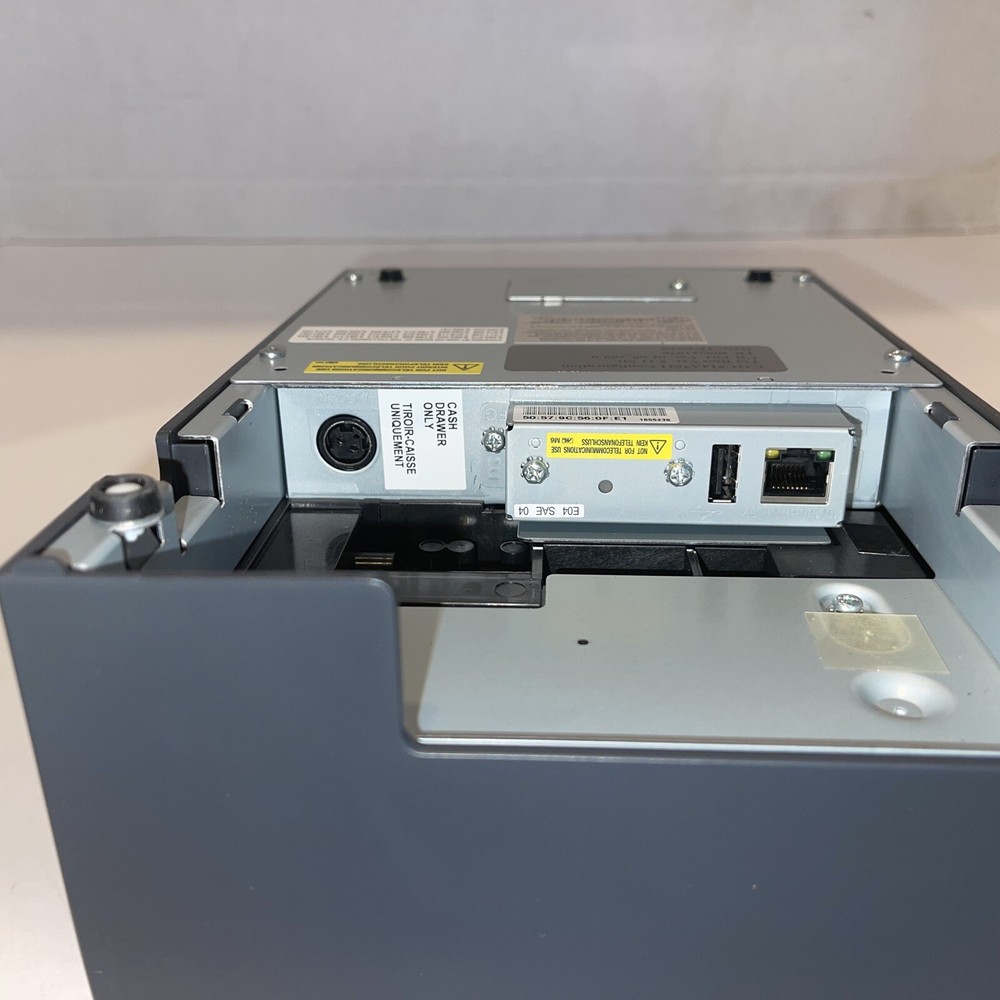 MICROS EPSON TM-U220B M188B POS Receipt Printer E04 Ethernet Slightly USED