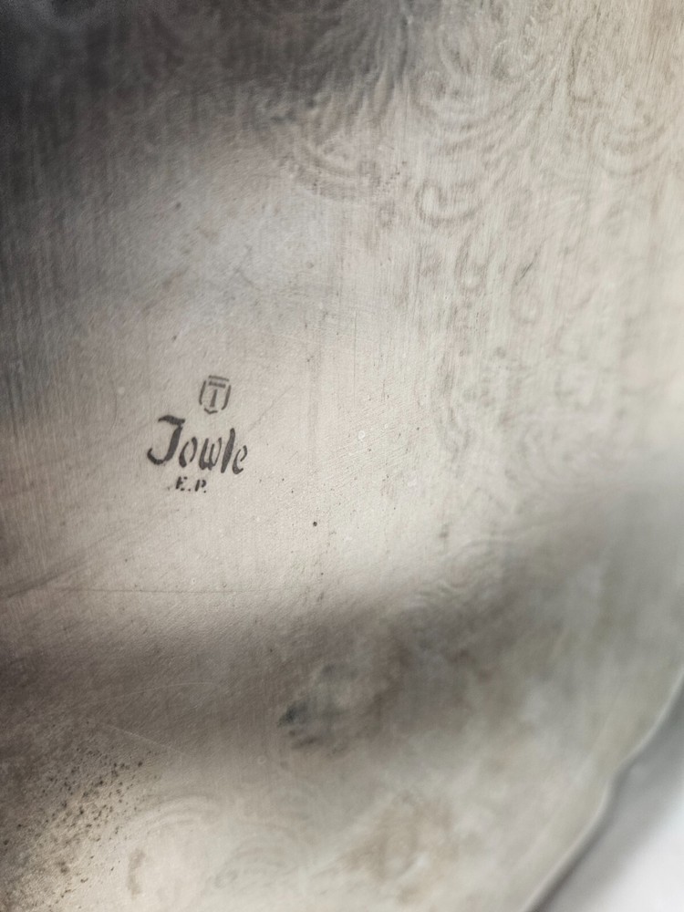 Towle E.P. Silver Platter and Bowl