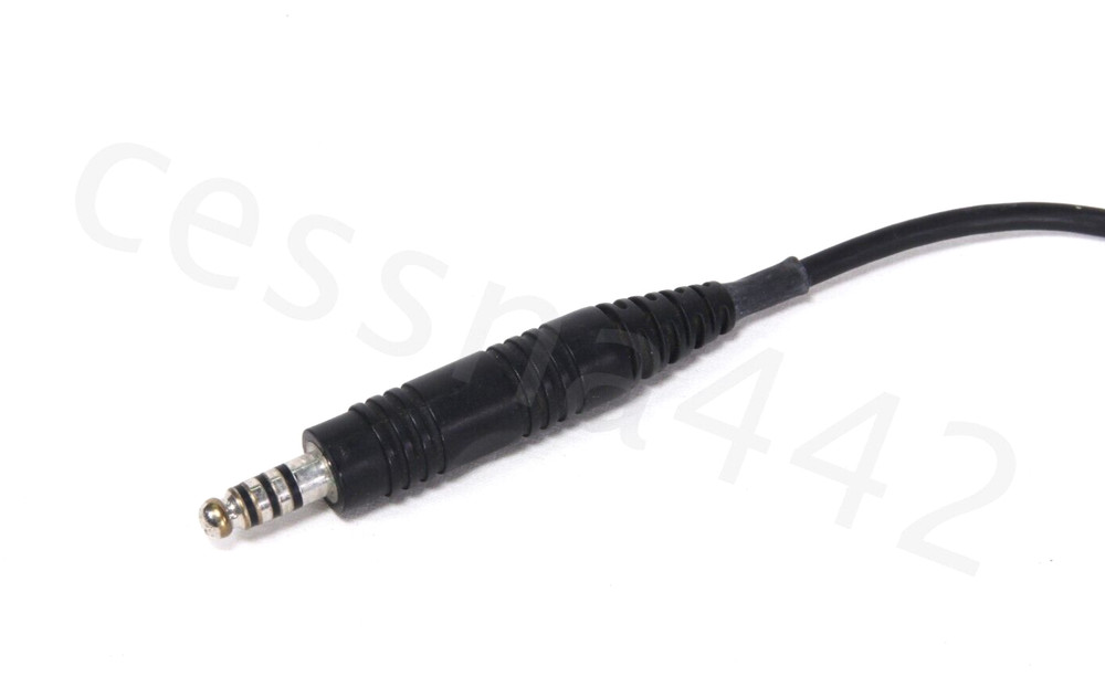 BOSE Headset Control Module Helicopter U174 Plug Mic Cord UNTESTED For Parts