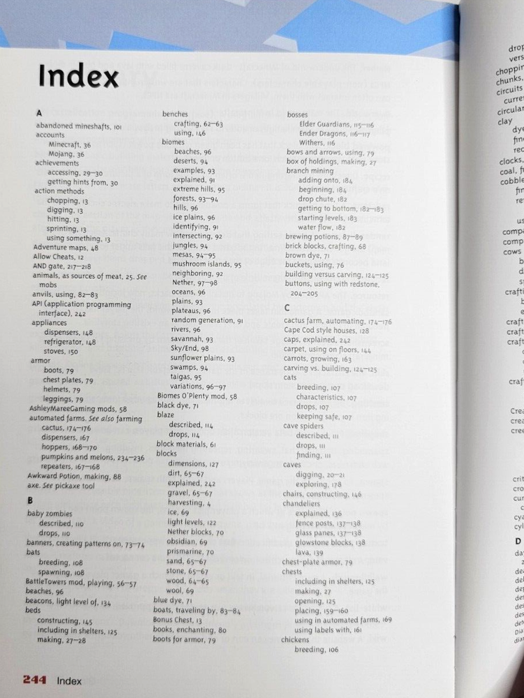 2015 Visual Guide to Minecraft Tips Hints Projects Clark Dunsmann Moltz Book