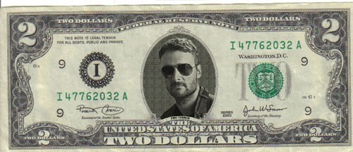 Eric Church $2 Dollar Bill Mint! Rare! $1…