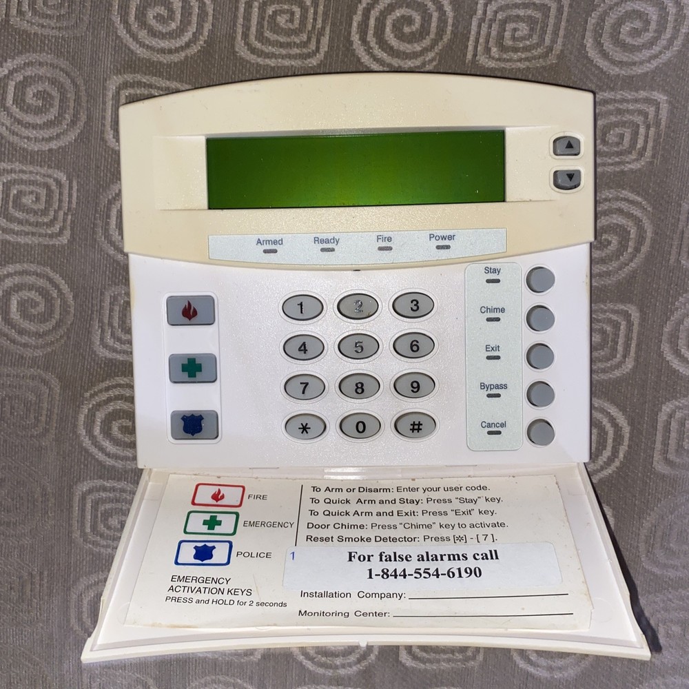 GE Caddx Fbaa5221-01 Generic Security Keypad