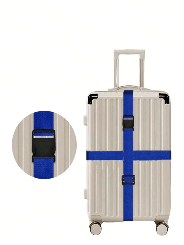 1PC Adjustable Heavy-Duty Luggage Strap Secure Quick-Release Buckle – Durable