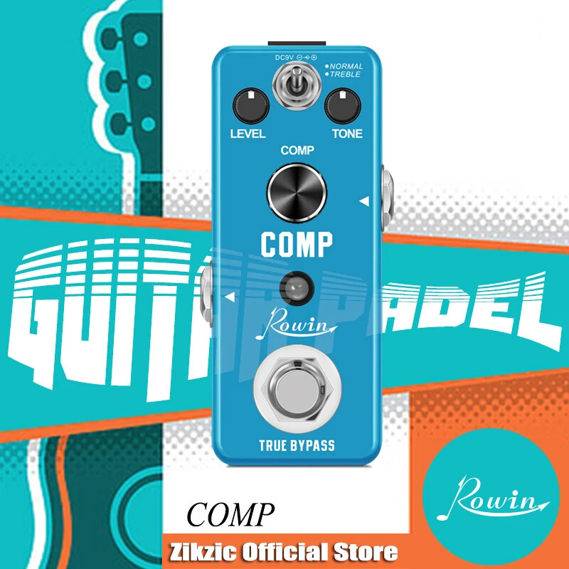 Guitar Compressor Pedal for Analog Compression Effect Pedal Ultimate Comp