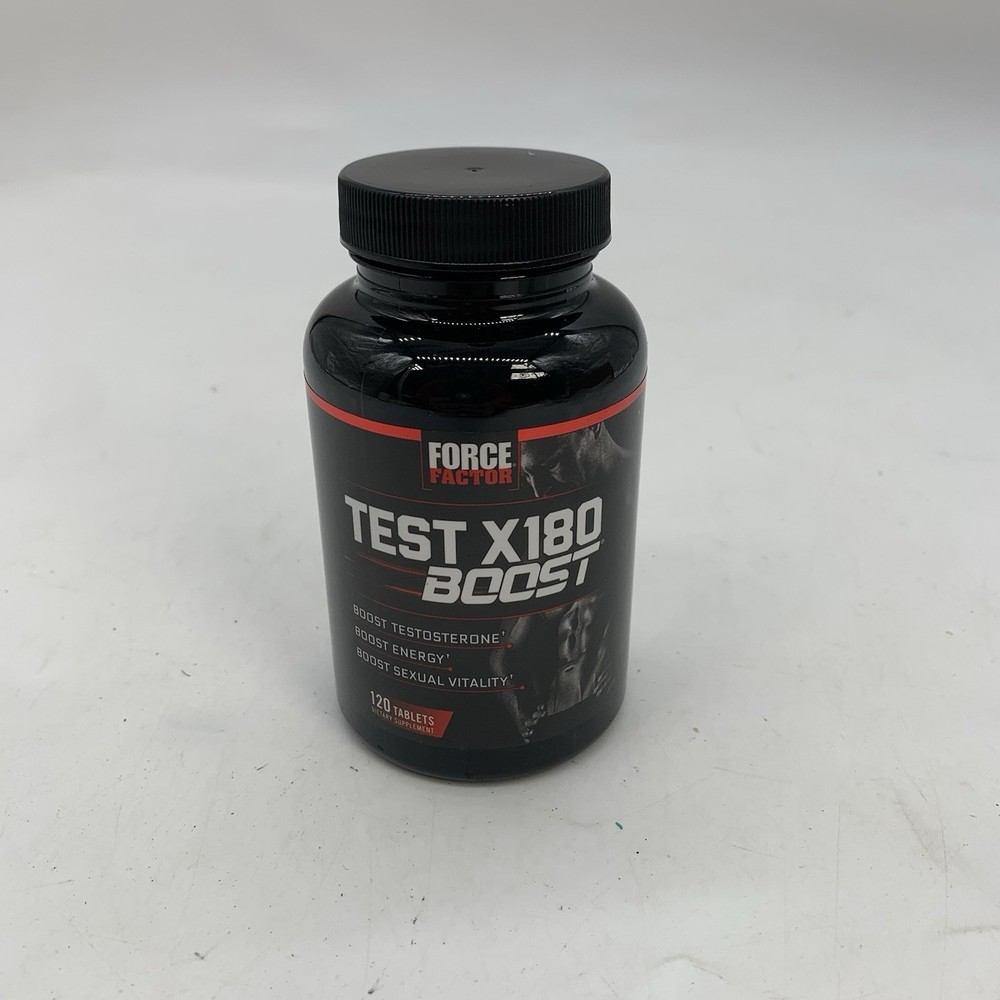 Force Factor Test X180 Boost, Testosterone Booster for Men, Testosteron Pills