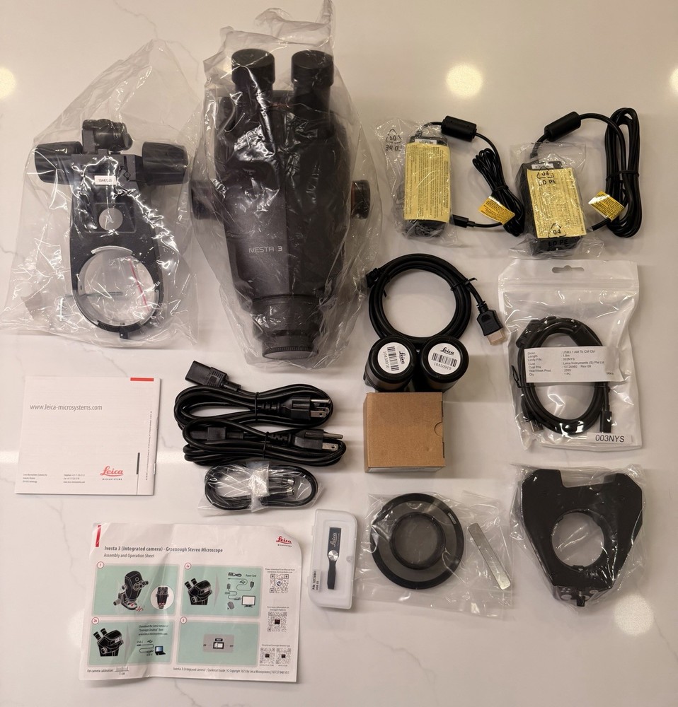 Leica Microsystems Ivesta 3 Microscope with Integrated Camera