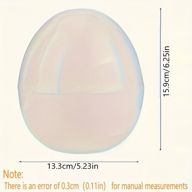 Egg Cooker for Microwave, 4-Capacity, Quick Egg Boiler, Compact Egg-Shaped Kitch