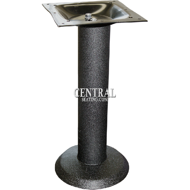 Bolt Down Stool Replacement Base Leg Column Set for Restaurant Barstool 14" Tall