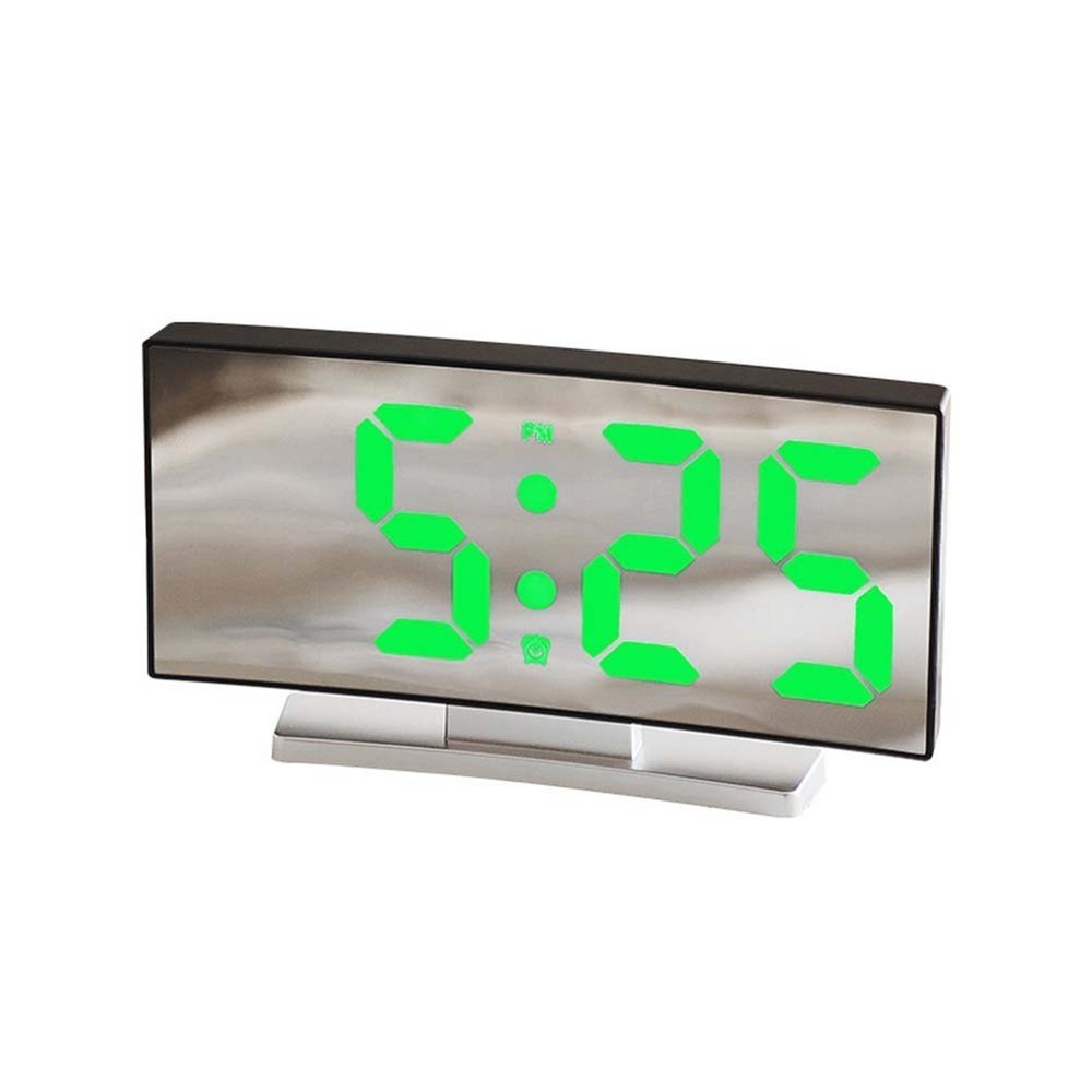 User Friendly LED Clock with Alarm Function Simple Design for Everyone