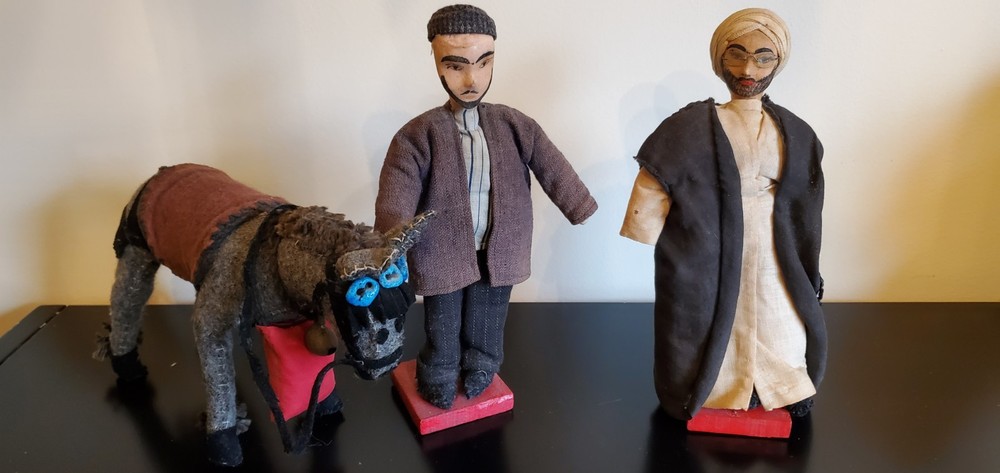 Vintage Handmade Middle Eastern Dolls