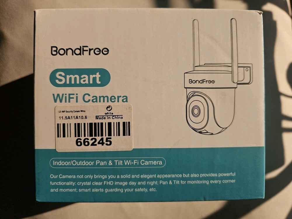 Bond Free Smart WiFi Camera