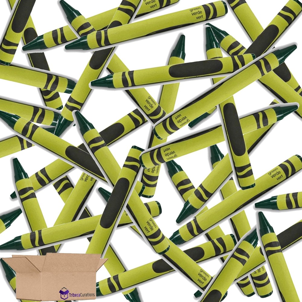 Green Crayon Bulk Value Pack | 100 Count