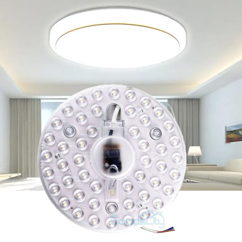 24W 6500LM Ceiling Fan Led Light Replacement, 6.6'' Ceiling Flush Light Panel