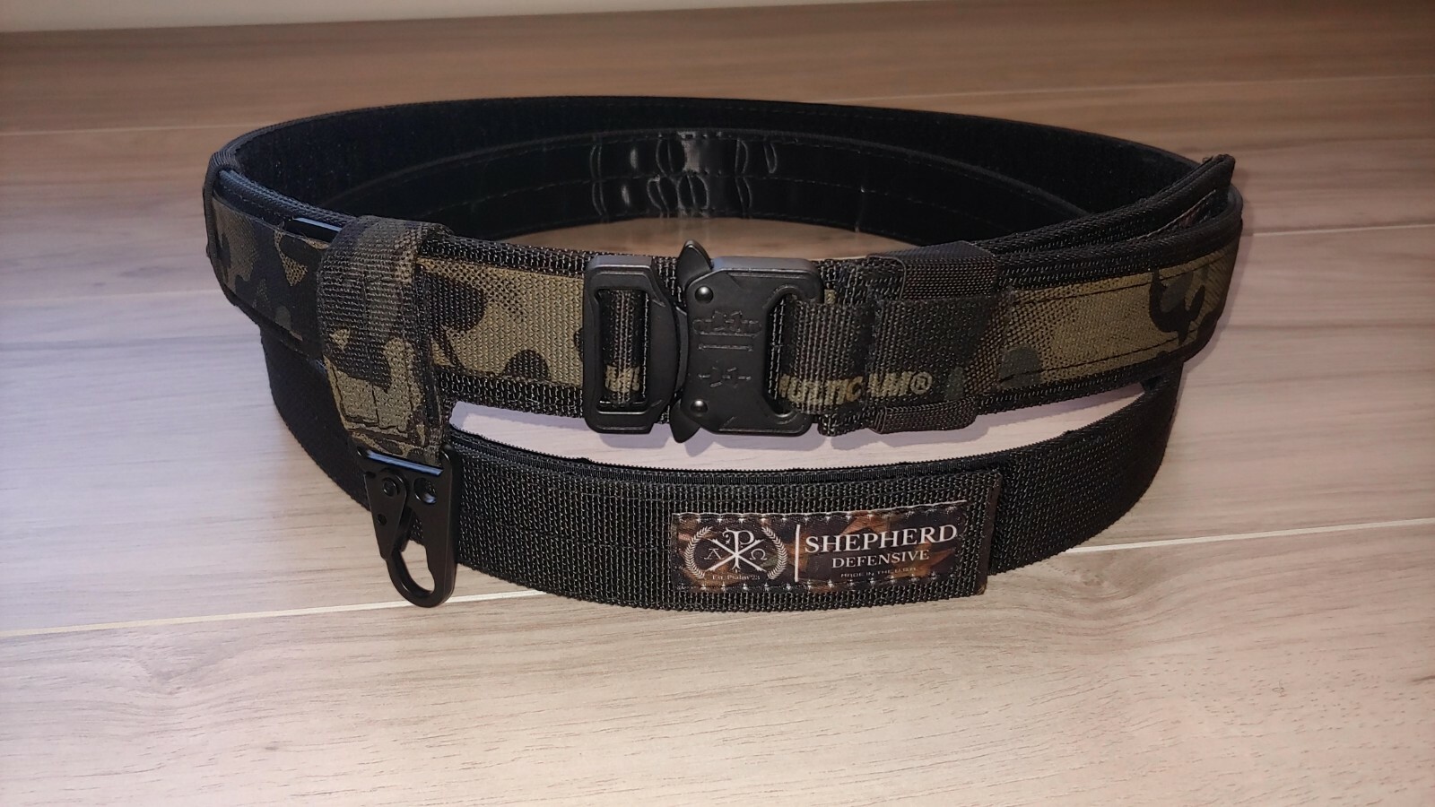SHEPHERD Low-Profile EDC BELT - HOOK OR LOOP - [ INNER BELT ] - 1.5" Width