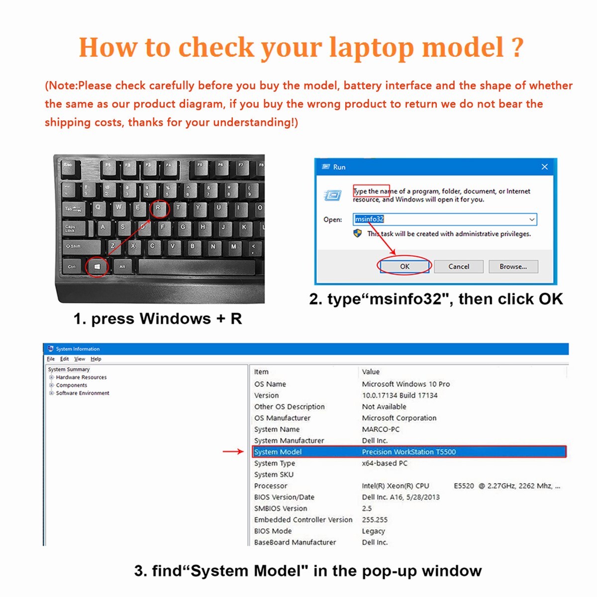JHT2H Battery For Dell Latitude 7310 7410 Series 0WY9MP 04V5X2 HRGYV 0HRGYV P34S